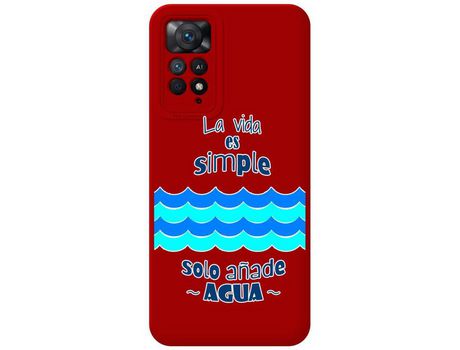 Carcasa para Xiaomi Redmi Note 12 Pro 4G TUMUNDOSMARTPHONE Rojo