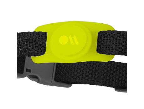 Soporte para collar de perro AirTag CASE MATE Amarillo neón CASE MATE