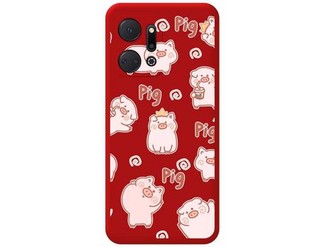 Carcasa para Huawei Honor X7a TUMUNDOSMARTPHONE Rojo