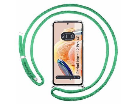 Carcasa para Xiaomi Redmi Note 12 Pro 4G TUMUNDOSMARTPHONE Verde