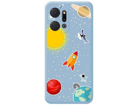 Carcasa para Huawei Honor X7a TUMUNDOSMARTPHONE Azul
