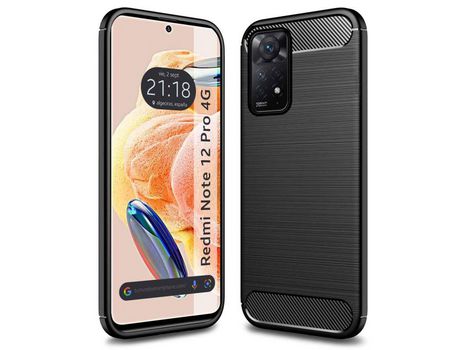 Carcasa para Xiaomi Redmi Note 12 Pro 4G TUMUNDOSMARTPHONE Negro