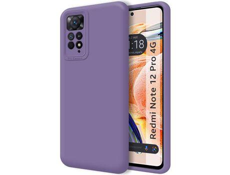 Carcasa para Xiaomi Redmi Note 12 Pro 4G TUMUNDOSMARTPHONE Morado