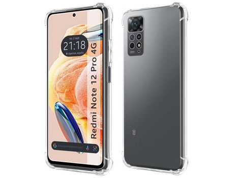 Carcasa para Xiaomi Redmi Note 12 Pro 4G TUMUNDOSMARTPHONE Transparente