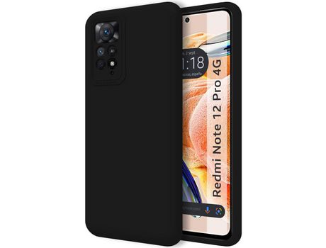 Carcasa para Xiaomi Redmi Note 12 Pro 4G TUMUNDOSMARTPHONE Negro
