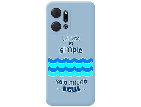 Carcasa para Huawei Honor X7a TUMUNDOSMARTPHONE Azul