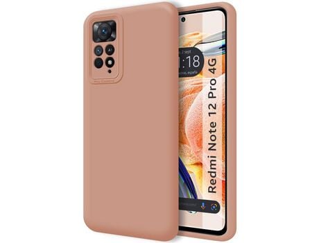 Carcasa para Xiaomi Redmi Note 12 Pro 4G TUMUNDOSMARTPHONE Rosa