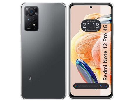 Carcasa para Xiaomi Redmi Note 12 Pro 4G TUMUNDOSMARTPHONE Transparente