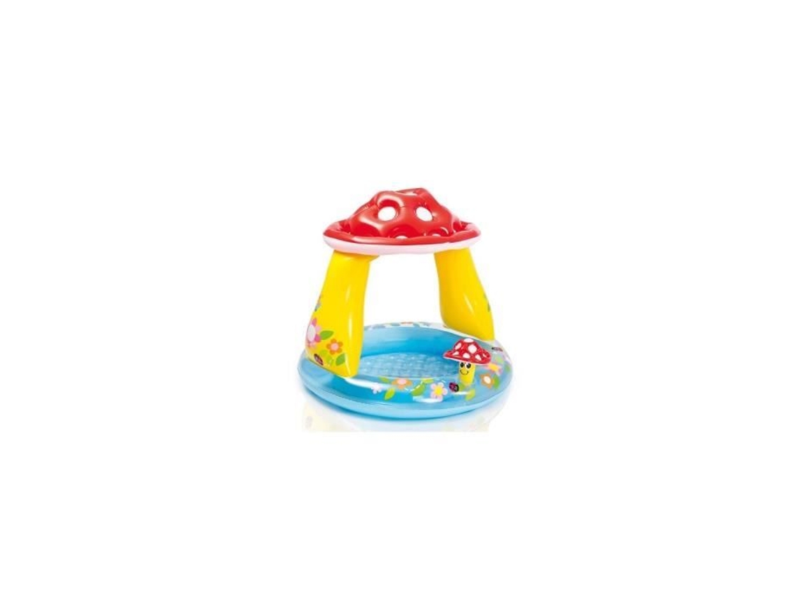 Sombrilla Intex Pataugette Champignon Protección solar Asiento cómodo Vinilo resistente