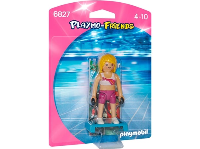 PLAYMOBIL Playmo Friends: Profesor de fitness - 6827 (Edad Mínima: 4)