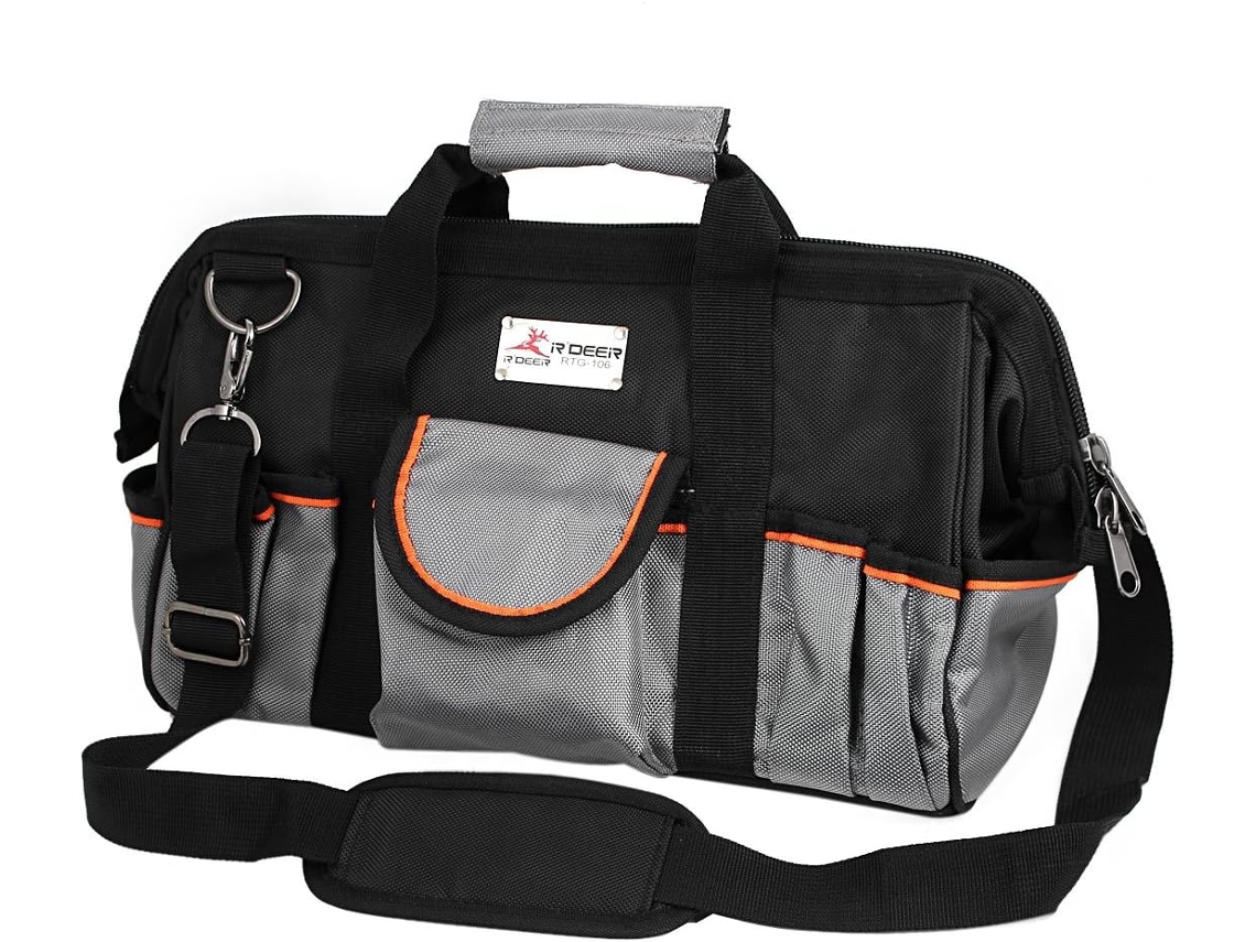 Bolsa De Herramientas Con Cremallera Para Llevar Al Hombro O En La Mano, Para Mecánicos Y