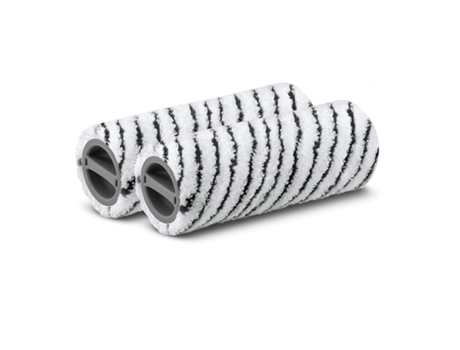 2 * rodillos de piedra grises para juego de rodillos de piedra Karcher para todos los accesorios Karcher Fc3 Fc5 Fc7 2.055-021,0 piezas de aspiradora