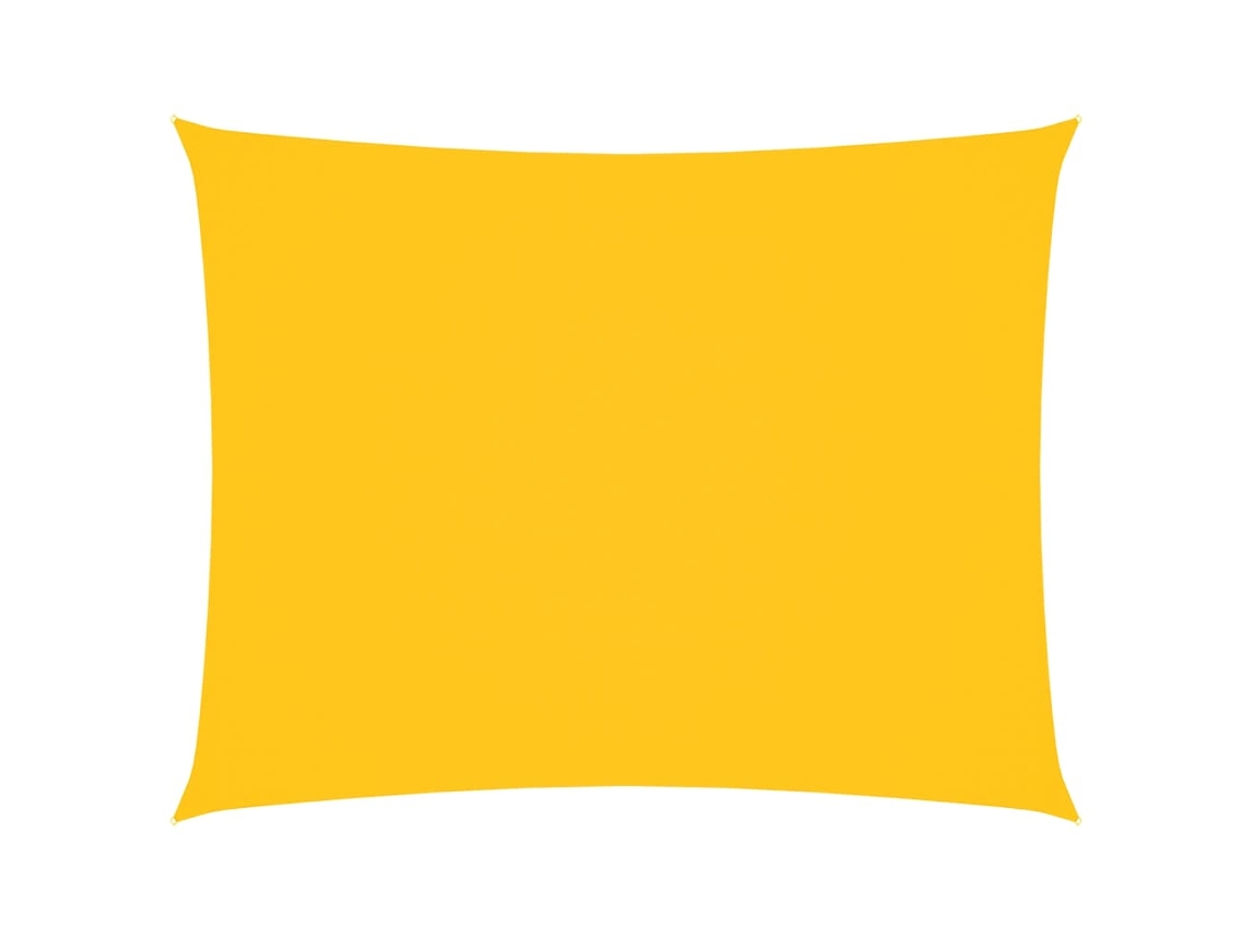 Maison Exclusive - Toldo De Vela Rectangular De Tela Oxford Amarillo 2x3 M