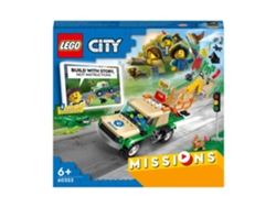 Missões de Resgate de Animais Selvagens - 60353 LEGO-CITY 
