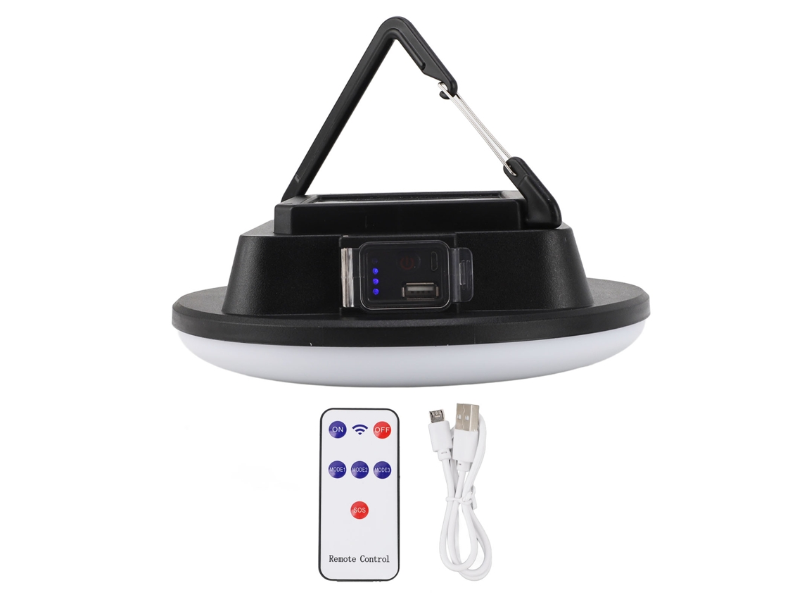 2026-linterna De Camping Solar Impermeable 3 Modos 3000lm 3600mah Colgante Para Excursionismo Emergencias Invierno