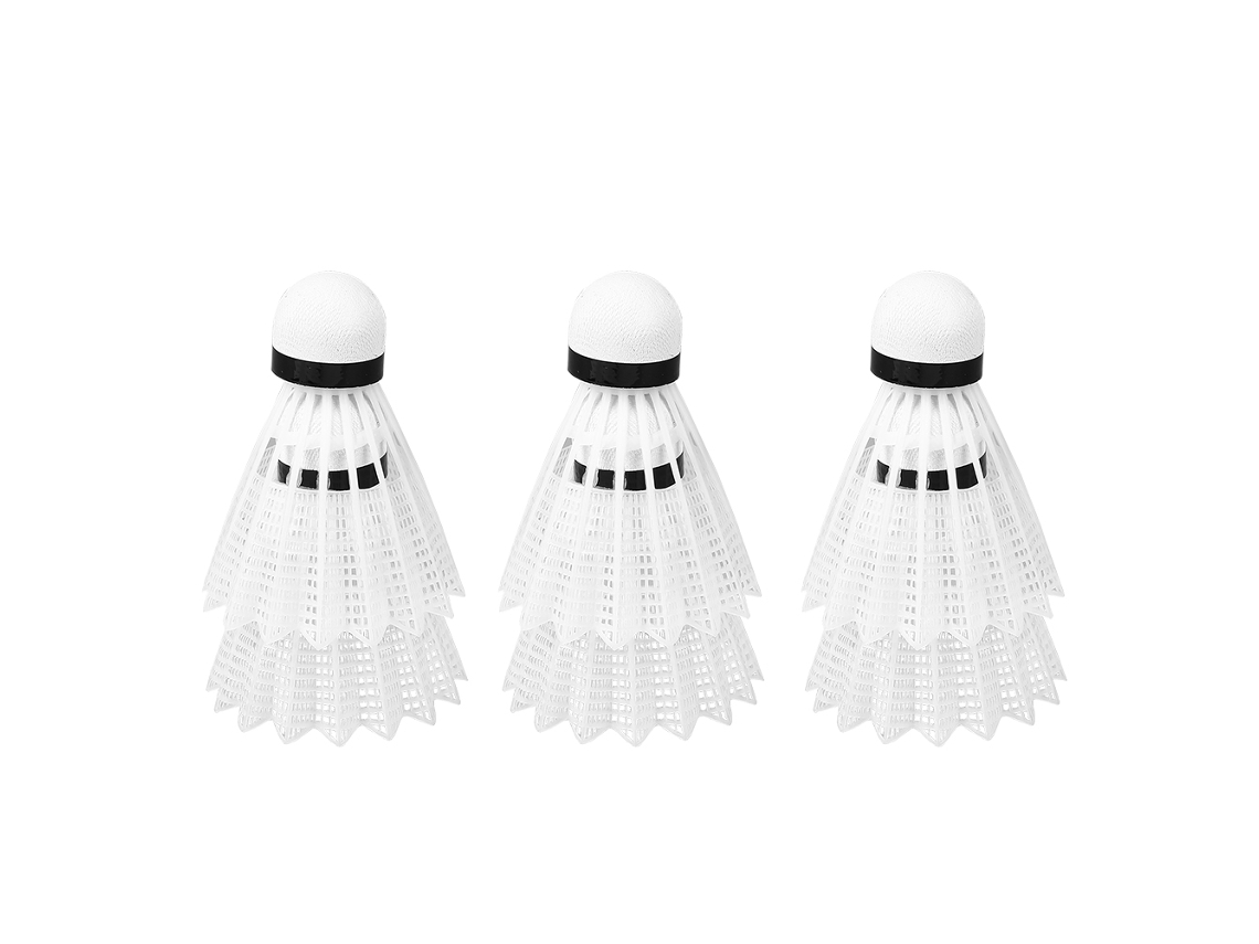 6 Piezas De Volantes Blancos Para Bádminton, Pelotas Para Entrenamiento, Deportes Al Aire Libre, Accesorio Ligero Y Flexible.