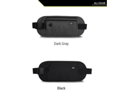 Bolsa Cintura Esportiva Junletu Impermeável Com Buraco Para Fones De Ouvido Ajustável Para Corrida Hiking Academia Viagem