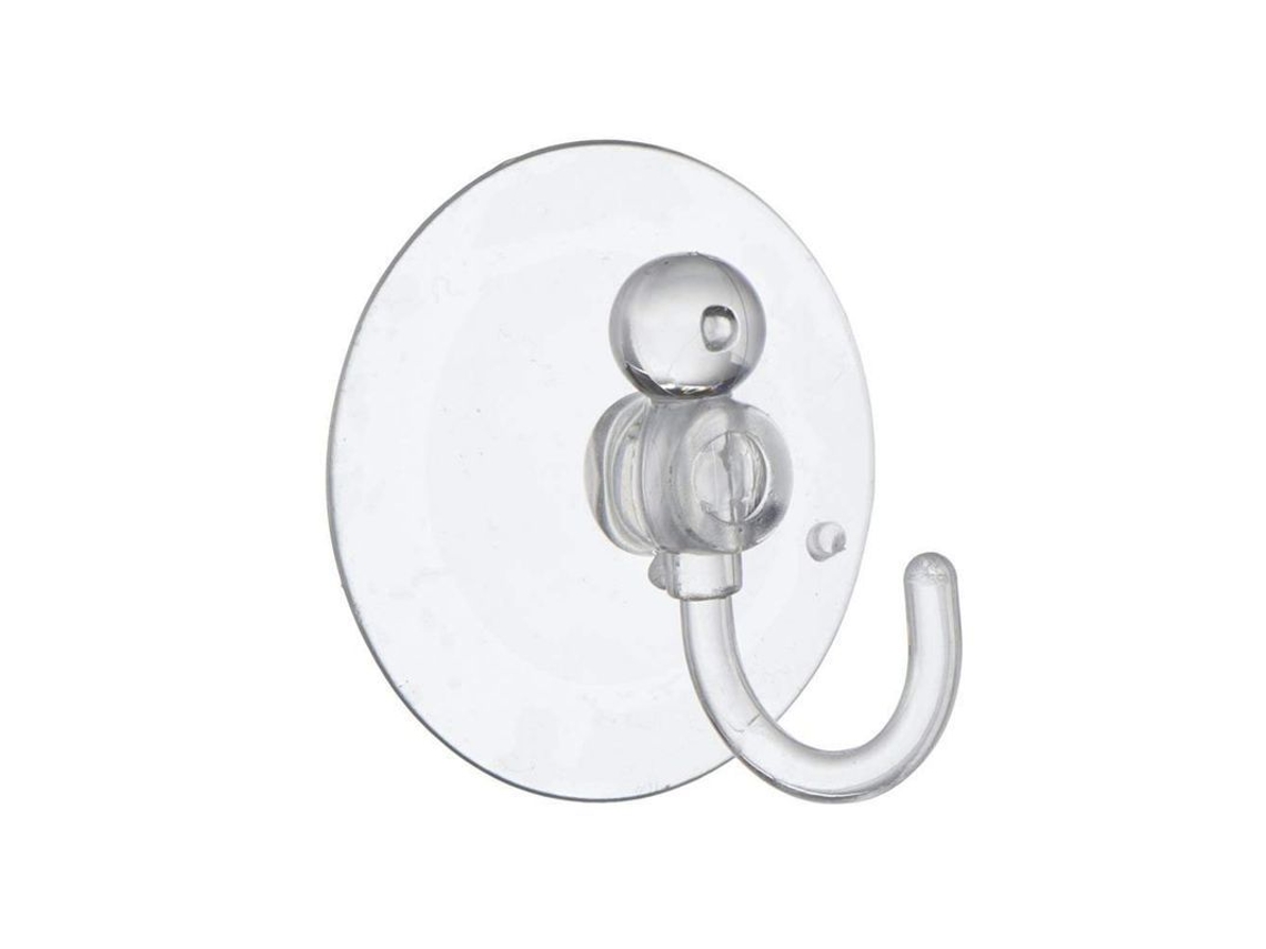 2026altiro-gancho Para Ventana Con Ventosa De Plástico Transparente De 25 Mm (1 Unidad)