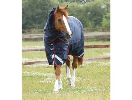 Manta de exterior para caballos con cubrecuello PREMIER EQUINE Titan 450 g