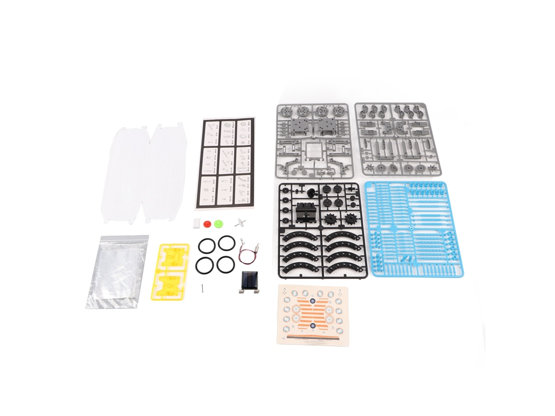 Kit De Robot Solar 13 En 1 - Autoensamblaje - Juguete Científico Para Niños