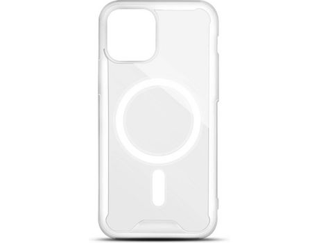 Carcasa para iPhone 14 Plus MOOOV Rígida Magsafe Transparente