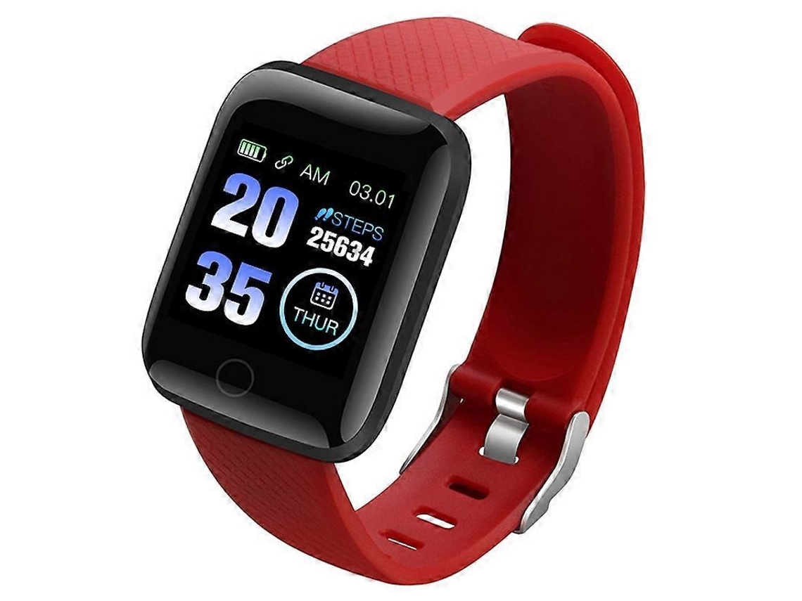 Reloj inteligente 116plus resistente al agua con monitorización de frecuencia cardíaca y sueño. Pulsera inteligente. Bicicleta eléctrica Ly.