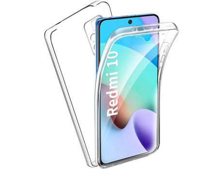 Carcasa para Xiaomi Redmi 10 Clear 360 LUSOSMART Transparente