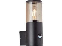 SERGIORO APLICE EXTERNO COM O DETECTOR, BLACK DEPOLI, E27 20W, LUZ NÃO INCLUÍVEI