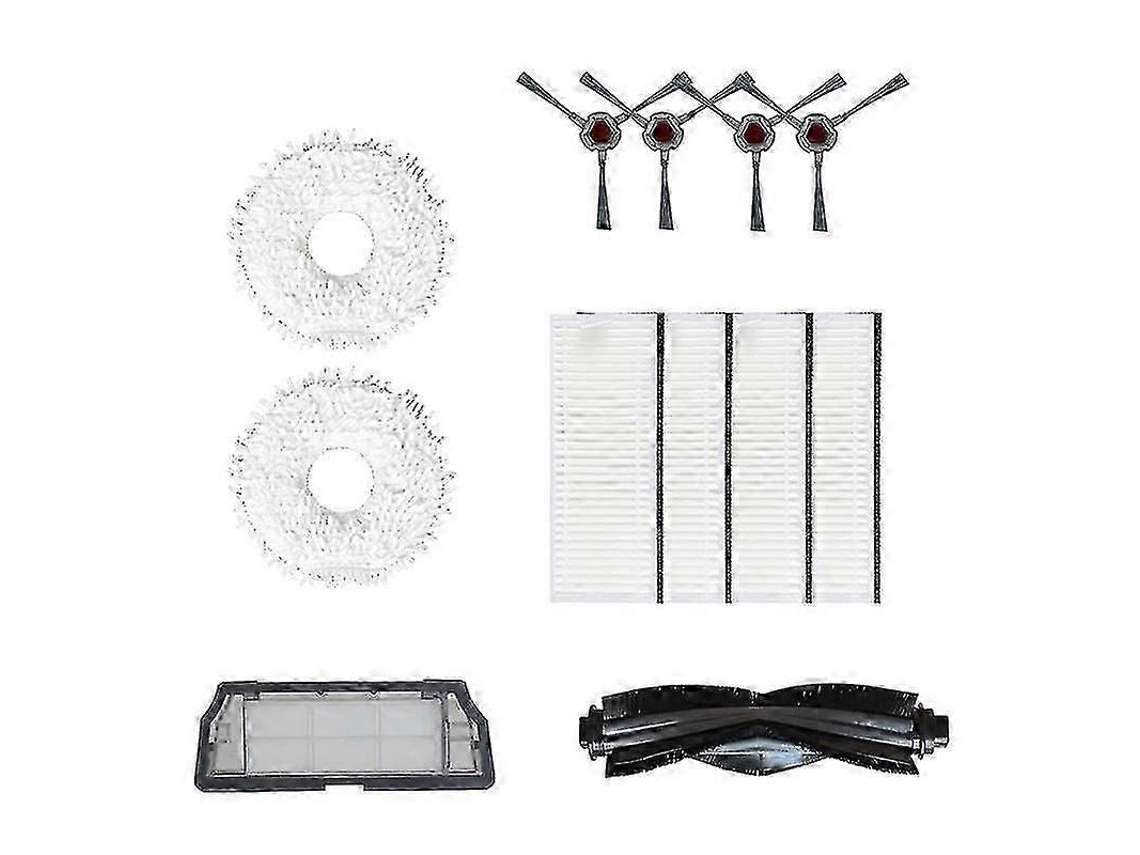 Filtro HEPA Ecovacs para aspiradora, cepillo lateral y paño de fregado