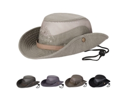Sombrero De Paila Protección Uv Verano Upf 50+ Unisex Algodón Transpirable Plegable Ajustable
