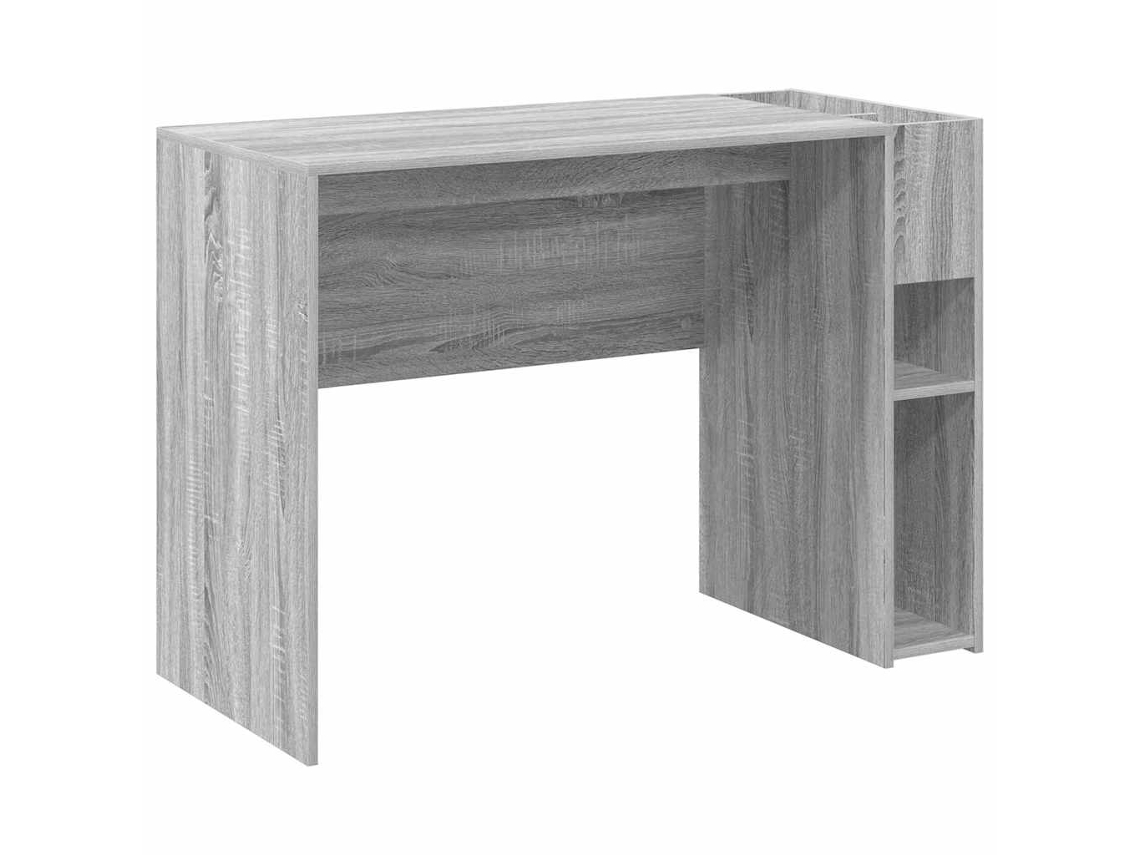 Maison Exclusive - Escritorio Gris Sonoma 109 X 50 X 78 Cm Madera De Ingeniería