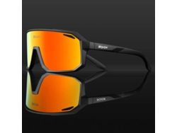 Gafas de sol de ciclismo unisex con lentes de polímero semitransparentes resistentes a impactos y protección UV400 MDUG (modelo C1)