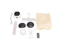 Mini Secadora De Ropa Portátil De 800 W, Secado Rápido En 15 Minutos Con Temporizador, Pantalla Digital, Plegable Y Enchufe Europeo.