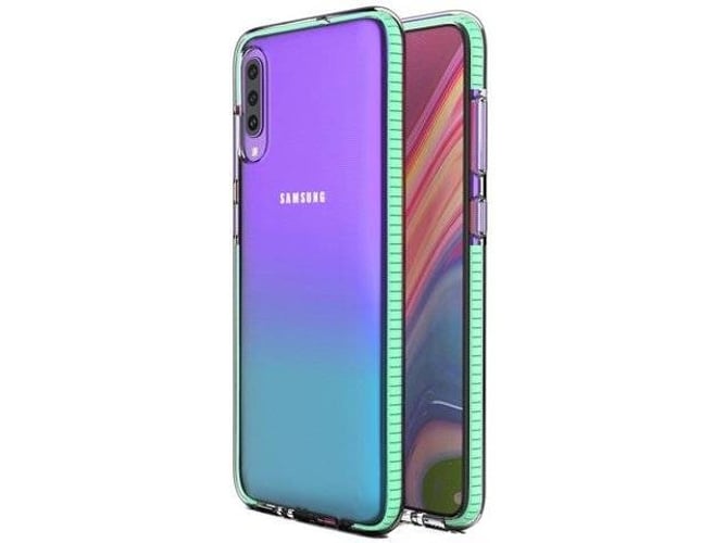 Carcasa Samsung Galaxy A70 HURTEL Gel Verde
