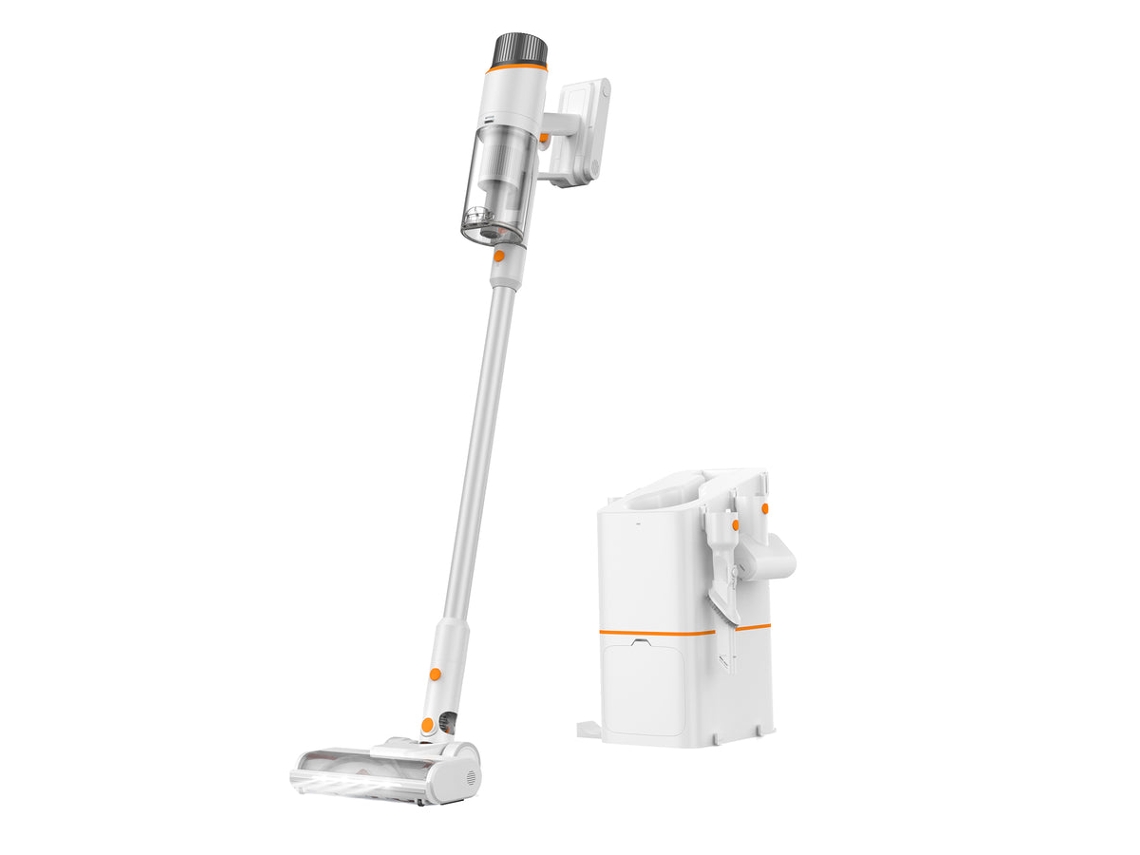 Aspiradora Vertical JONR VC10 Pro con Estación de Recolección de Polvo, Recolección Automática 3 en 1, Potencia de Succión de 27KPa, 420W