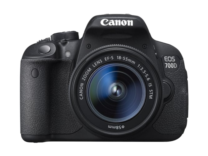 Kit Cámara Réflex CANON 700D + EF-S 18-55mm IS STM (Negro - 18 MP - ISO: 100 a 12800)