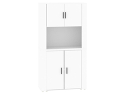 Maison Exclusive - Aparador Alto Madera Contrachapada Blanco