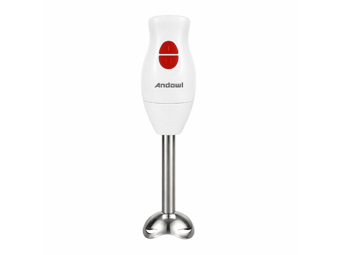Varinha Mágica 500w Com Lâmina Em Aço Inoxidável Andowl Q-lb0699 Branco