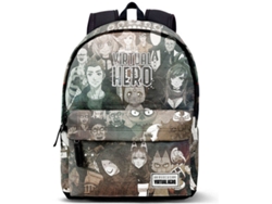 Mochila KARACTERMANIA Virtual Hero Gris Oscuro (42x30x20cm - Poliéster)