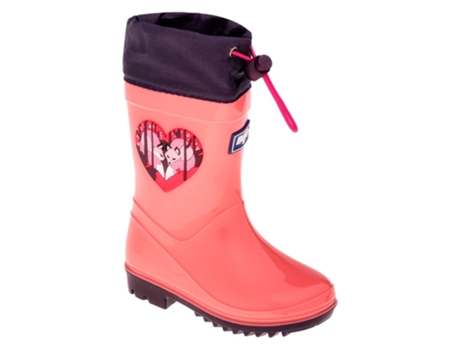 Kai Wellies Botas de Lluvia Rosas EU 24 Niño BEJO
