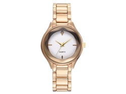 Reloj De Moda Para Mujer Con Correa De Piel Sintética, Reloj De Cuarzo Informal, Gris.