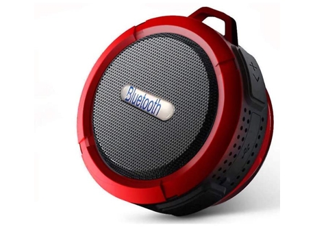 Altavoz Bluetooth Inalámbrico Altavoz Inalámbrico Portátil para Ducha 6 Horas de Tiempo de Reproducción Sonido Alto HD con Ventosa y Gancho BISBISO...
