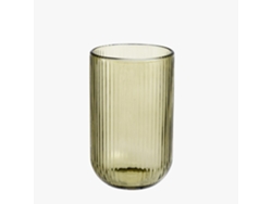 Juego De 6 Vasos Ribbed Verde 30cl