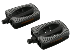 Pedals set Metropool Comfort 9/16 inch gray / black SIMSON