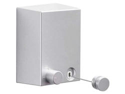2026-linea De Secado Retractil Para Interior/exterior 4.2m 20kg Acero Inoxidable (plata) Plata