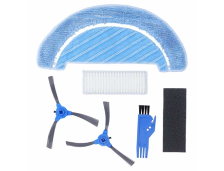 Robot aspirador, filtro de Cepillo Lateral, paño de mopa apto para Conga 1090, accesorios de piezas