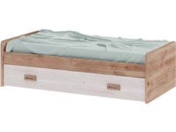 Cama MUEBLAM Roble Artic Melamina (199x60x98 cm)