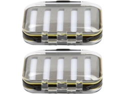Trampa Para Moscas Negra De Doble Cara E Impermeable, Tamaño Mini, Abs Transparente Con Sello De Silicona.