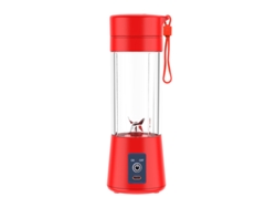 Licuadora De Jugo Portátil, Máquina Mezcladora De Exprimidor Recargable Por Usb CHRUI Rojo