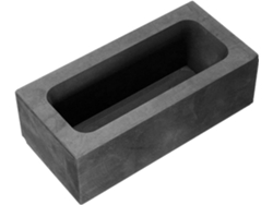 Molde De 1 Pieza Para Lingotes De Grafito, Resistente A Productos Químicos, Crisol Para Fundición.